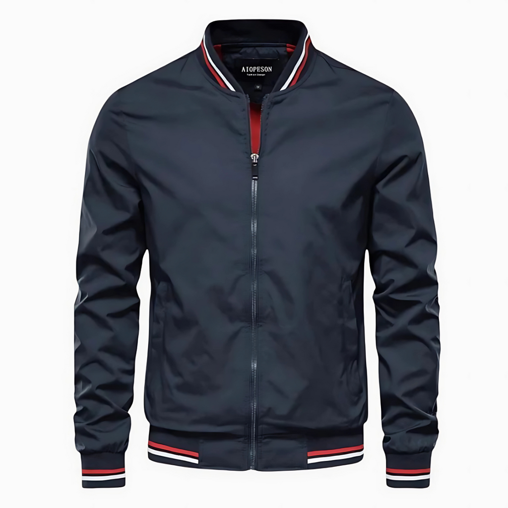 Chaqueta urbana azul para hombre