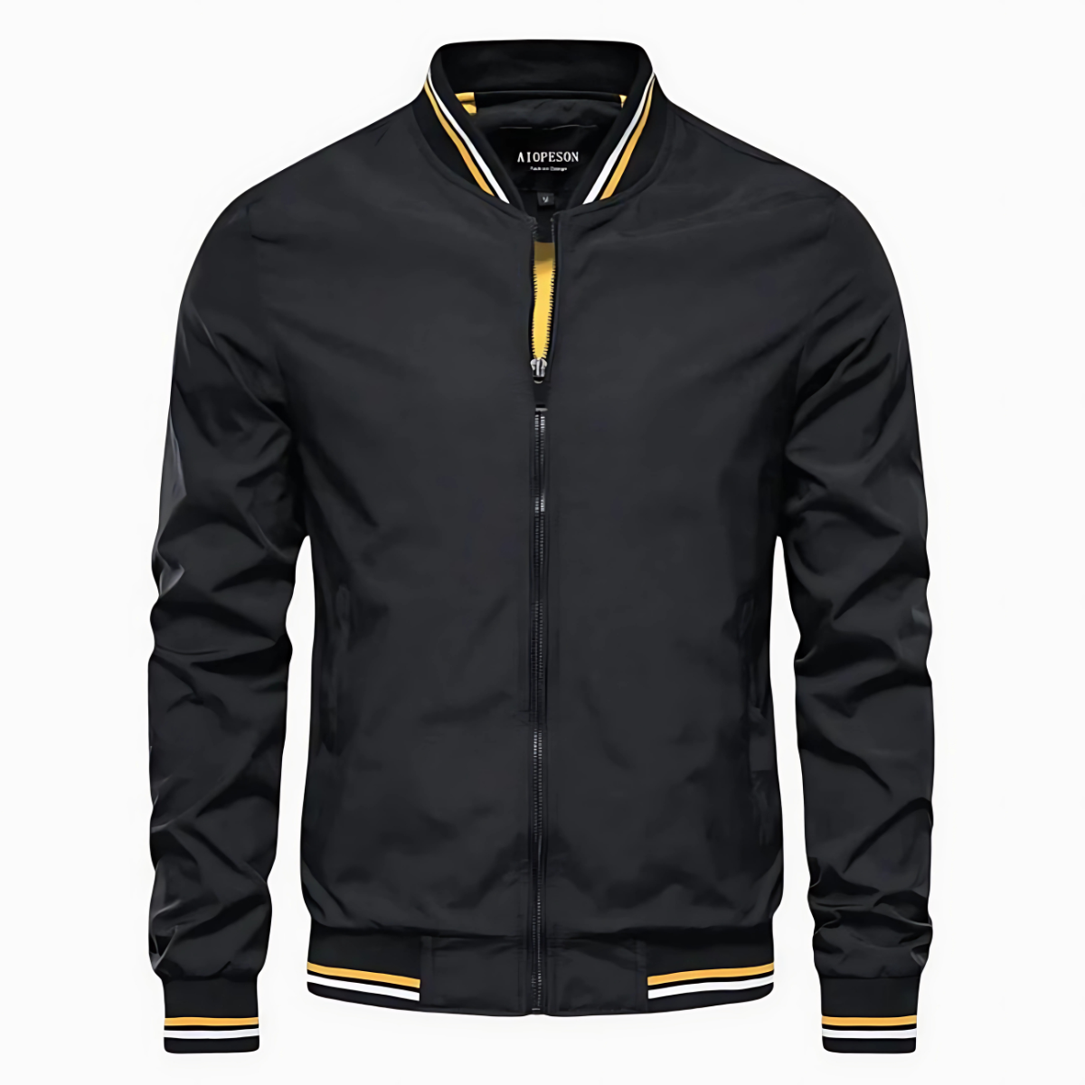 Chaqueta urbana negra para hombre