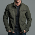 Field jacket militar verde oliva para hombre