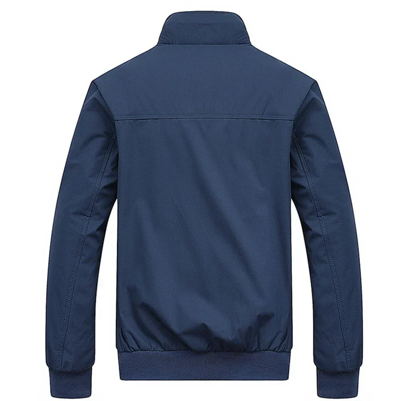 Chaqueta Harrington blanca para hombre