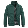 Chaqueta Harrington azul para hombre