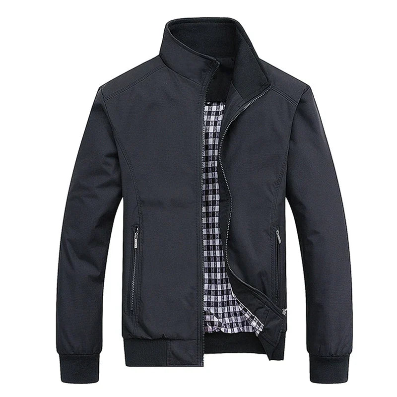 Chaqueta Harrington verde para hombre