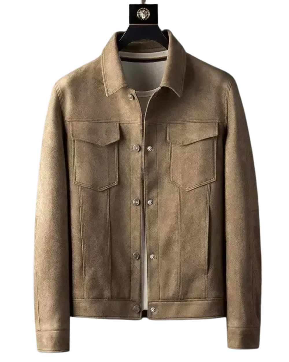 Chaqueta efecto piel Dante — detalle