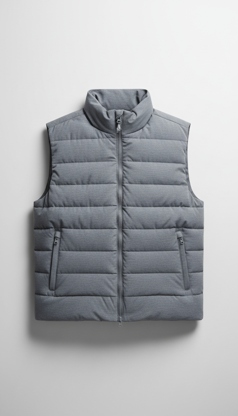 Chaleco acolchado Apolo Milano gris