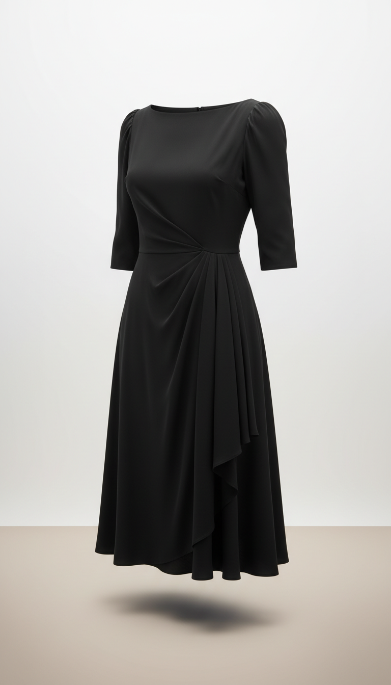 Vestido negro Apolo Milano