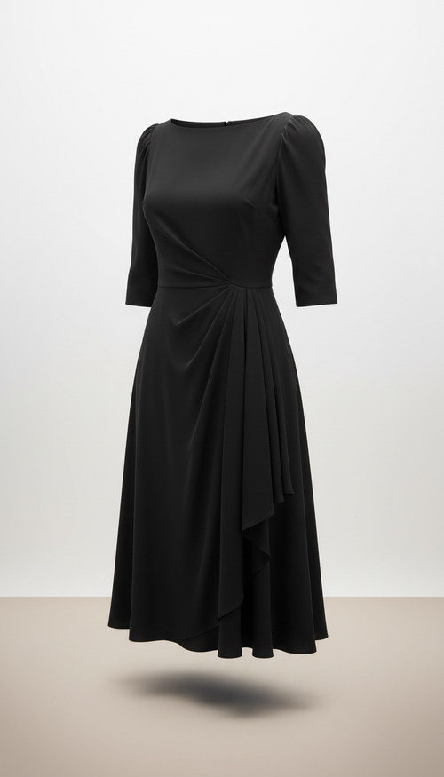 Vestido negro Apolo Milano