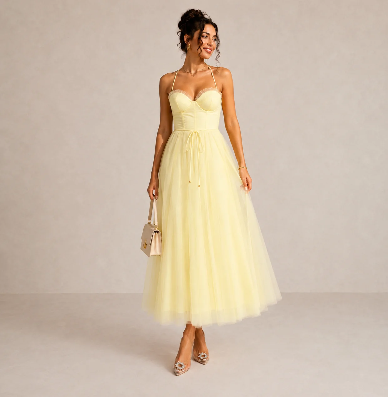 MILA | Vestido midi