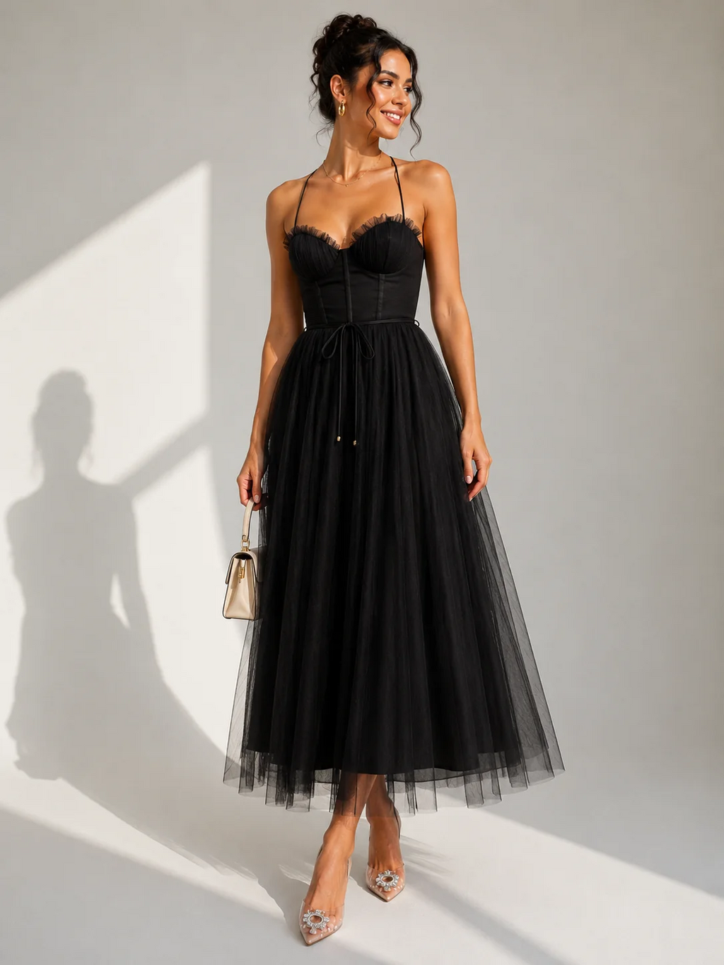 MILA | Vestido midi