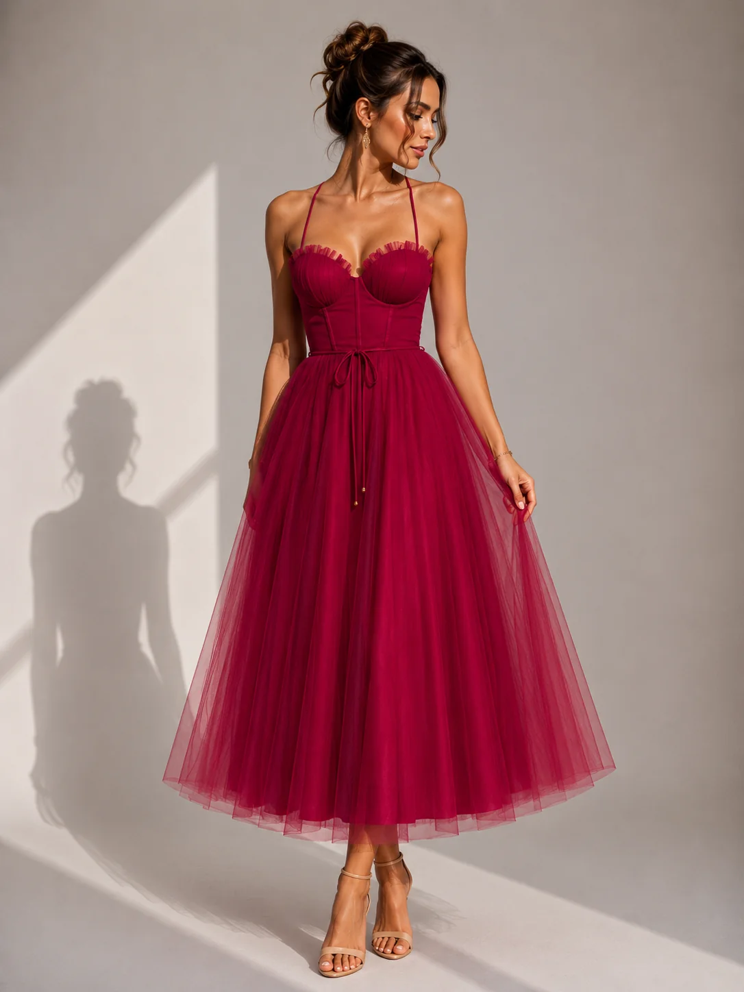 MILA | Vestido midi