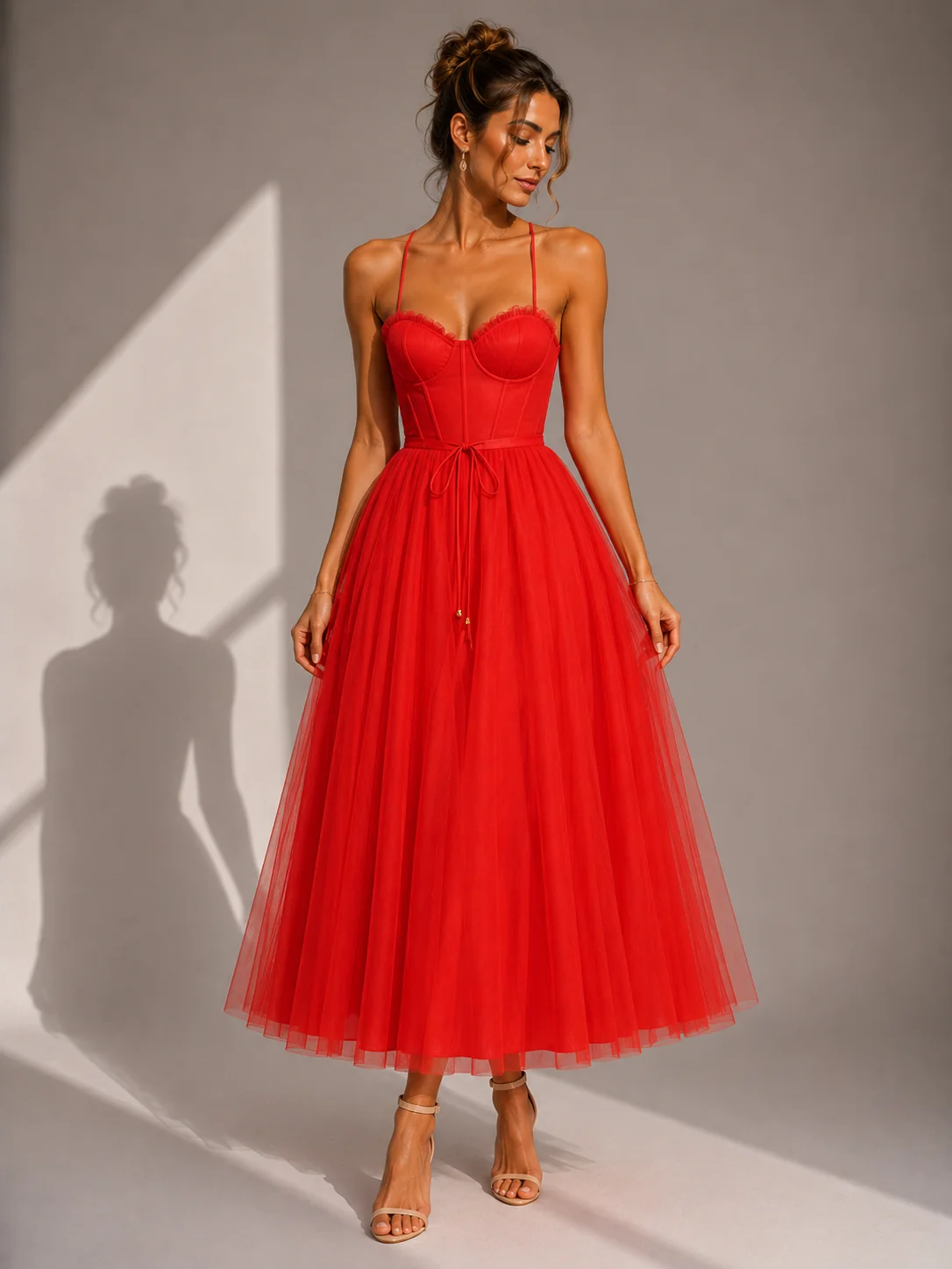 MILA | Vestido midi